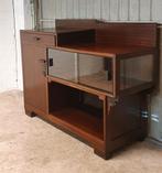 dressoir kast haagse school art deco design, Ophalen, Gebruikt, Met deur(en), Glas