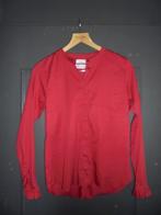 P56) rood travel stof blouse mos mosh maat m, Kleding | Dames, Maat 38/40 (M), Ophalen of Verzenden, MOS MOSH, Zo goed als nieuw