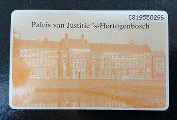 Telefoonkaart Paleis van Justitie 's-Hertogenbosch beschikbaar voor biedingen