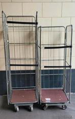 3heks Rolcontainer rolkar magazijnkar rolwagen trolley kar, Doe-het-zelf en Verbouw, Transportwagens, 100 liter of meer, Ophalen