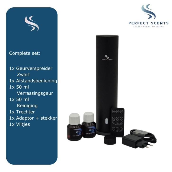BLACK FRIDAY Geurmachine Complete set met aroma Basic Tower, Huis en Inrichting, Woonaccessoires | Overige, Nieuw, Ophalen of Verzenden