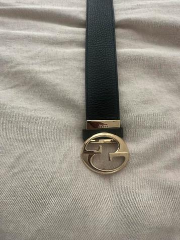 Gucci Dames Riem Dubbelzijdig Zwart / Rood beschikbaar voor biedingen