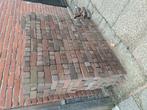 6m2 steentjes. Rood genuanceerd., Klinkers, Zo goed als nieuw, Beton, 5 tot 10 m²