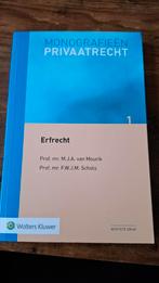 Monografieën privaatrecht 1 erfrecht, Verzenden, Zo goed als nieuw