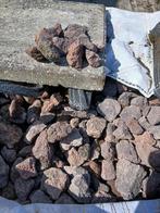 Lavasteen lava, Tuin en Terras, Grind, Keien en Split, Ophalen, Bruin, Overige typen, Nieuw