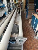 Zgan 530 cm conisch aluminium vlaggenmast met kantelvoet, Diversen, Vlaggen en Wimpels, Ophalen, Zo goed als nieuw