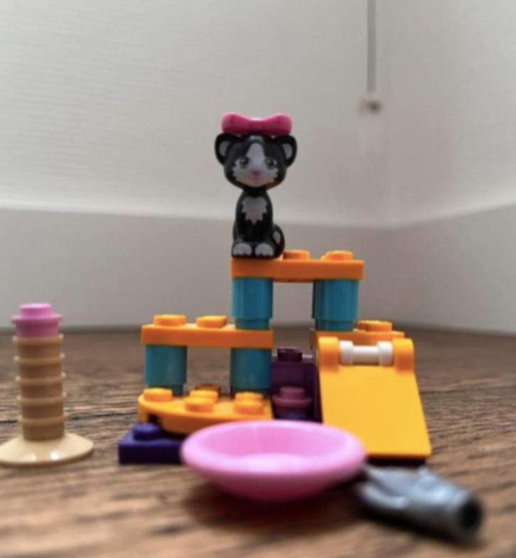 Lego Friends – De Speelplaats van Kat (41018) – compleet!, Kinderen en Baby's, Speelgoed | Duplo en Lego, Zo goed als nieuw, Lego