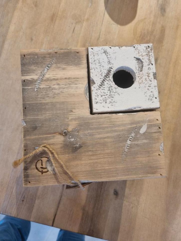 Leuk vogelhuisje in kubusvorm, Witgoed en Apparatuur, Afzuigkappen, Gebruikt, Vrijstaand, Ophalen of Verzenden