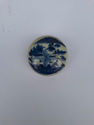 Kangxi deksel doosje  18e chinees porselein  beschikbaar voor biedingen