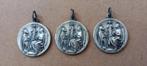 Medailon Heilige familie Aardsbroederschap zilver, Ophalen of Verzenden