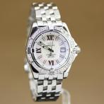 Breitling Galactic 32 Cockpit Lady Diamant, Overige merken, Staal, Gebruikt, Staal