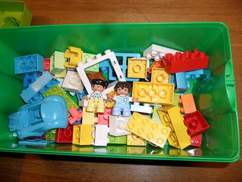 Duplo opbergdoos met inhoud, Kinderen en Baby's, Speelgoed | Duplo en Lego, Duplo, Complete set, Ophalen of Verzenden