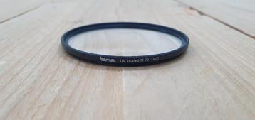 UV Filter / uvfilter - Hama 72mm (XVI) UV / ultra violet beschikbaar voor biedingen