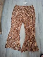 Broek mt 52, Kleding | Dames, Grote Maten, Ophalen of Verzenden, Nieuw, Bruin, Broek of Spijkerbroek