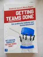 Diederick Janse - Getting teams done (Nederlandstalig), Sociale wetenschap, Nieuw, Ophalen of Verzenden, Diederick Janse; Marco Bogers