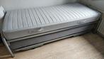 Bed en onderschuifbed 90x200, Ophalen, Verstelbaar, 90 cm, Tweepersoons