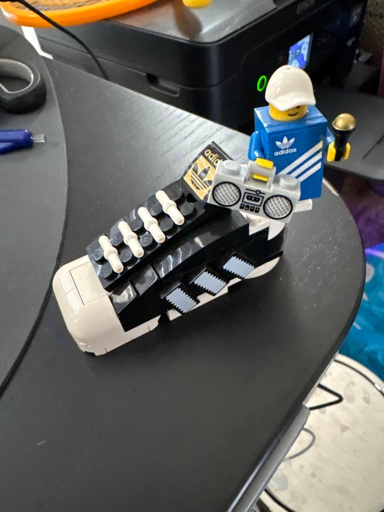Lego Adidas Originals Superstar 40486 - Compleet geen doos!, Ophalen of Verzenden, Zo goed als nieuw, Complete set, Lego