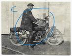 Terrot motor moto foto man kenteken 4139N3, Foto, Ophalen of Verzenden, Zo goed als nieuw, Voor 1940
