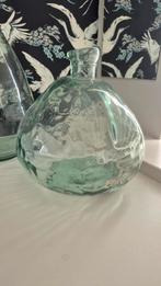 sier vazen glas - 2 stuks - lichtgroen, Ophalen, Overige kleuren, Minder dan 50 cm, Glas