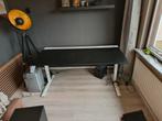 IKEA MITTZON 160x80 bureau met kabelgoot, Huis en Inrichting, Bureaus, Ophalen, Zo goed als nieuw