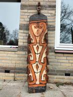 Handgemaakt schild uit Papua Nieuw Guinea/Asmat, Antiek en Kunst, Ophalen