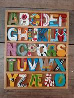 Deens alphabet puzzel 29 stukjes, Ophalen of Verzenden, 10 tot 50 stukjes, Zo goed als nieuw
