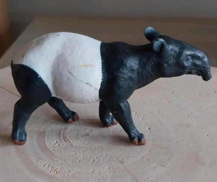 Papo tapir, Verzamelen, Dierenverzamelingen, Zo goed als nieuw, Beeldje of Figuurtje, Wild dier, Ophalen of Verzenden