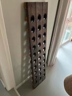 Pupitre houten wijnrek - 30 flessen, Huis en Inrichting, Ophalen, Hout, 75 cm of meer, 25 flessen of meer