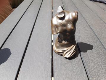 3 Massieve bronzen beelden. Bijna 10 KG aan brons!  beschikbaar voor biedingen