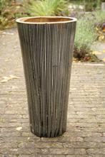 54 cm hoge vaas, Ophalen, 50 tot 75 cm, Blauw, Aardewerk of Porselein