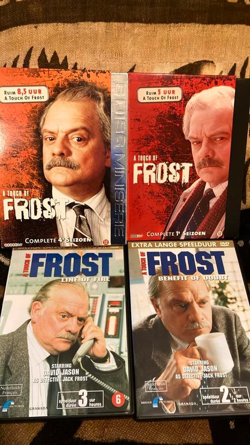 A Touch of FROST - 10 dvd’s - met David Jason, Cd's en Dvd's, Dvd's | Tv en Series, Zo goed als nieuw, Overige genres, Boxset