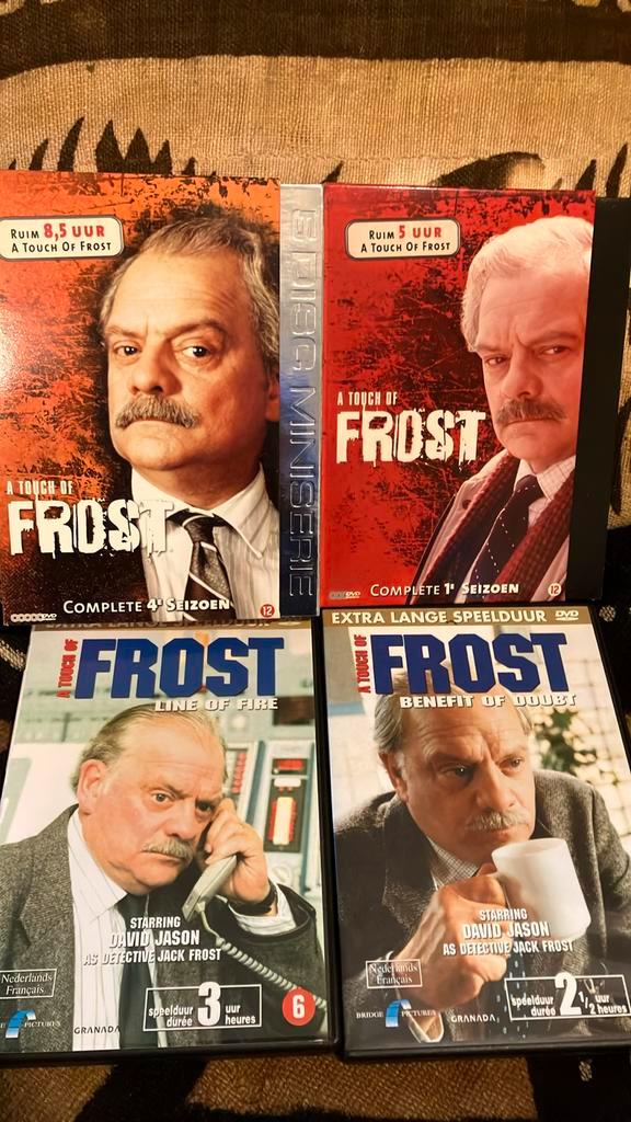 A Touch of FROST - 10 dvd’s - met David Jason, Cd's en Dvd's, Dvd's | Tv en Series, Zo goed als nieuw, Overige genres, Boxset