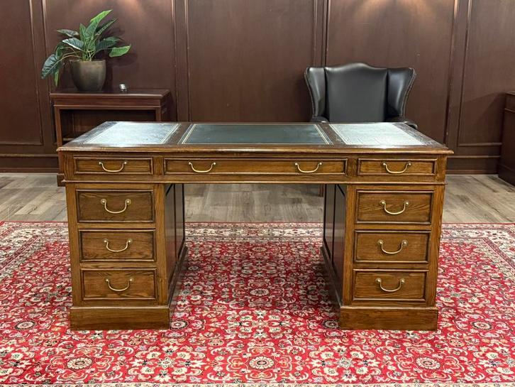 Klassiek Engels bureau #600, Huis en Inrichting, Bureaus, Zo goed als nieuw, Bureau, Ophalen of Verzenden