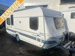 Fendt Bianco Classico 495 TFB - Isabella voortent - Vast bed, Caravans en Kamperen, Caravans, Rondzit, Bedrijf, Schokbreker, Overige typen