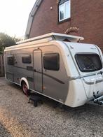 Eriba Feeling 442 (lengtebedden), Caravans en Kamperen, Schokbreker, Standaardzit, 2 aparte bedden, Particulier