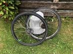 tk:Set wielen 28 inch achterwiel 7 versnellingen schijfrem, Fietsen en Brommers, Fietsonderdelen, Wiel, Gebruikt, Algemeen, Ophalen of Verzenden