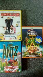 SETJE VAN 3 ANIMATIEFILMS JIMMY NEUTRON, ANTZ, DESPICABLE ME, Gebruikt, Tekenfilm, Amerikaans, Ophalen of Verzenden