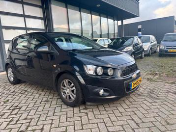 Chevrolet Aveo 1.4 16V 5D AUT 2012 Zwart Automaat LPG beschikbaar voor biedingen