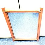 spiegel afmetingen zijn 52-36 roze kleur hout vonrage, Ophalen, Minder dan 50 cm, Gebruikt, Minder dan 100 cm