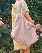 Teddy shopper beagles, Sieraden, Tassen en Uiterlijk, Tassen | Damestassen, Ophalen, Zo goed als nieuw, Roze, Shopper