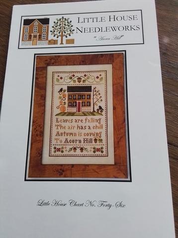 Borduurpatroon little House, acorn hill beschikbaar voor biedingen