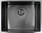 Caressi spoelbak gun metal - nieuw in doos!, Huis en Inrichting, Keuken | Keukenelementen, Overige kleuren, Nieuw, Minder dan 100 cm