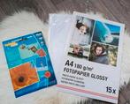 Fotopapier A4 en 10x15 - Nieuw, Ophalen of Verzenden, Nieuw