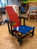 rietveld stoel replica, Huis en Inrichting, Stoelen, Ophalen, Kunst design modern, Zo goed als nieuw, Eén