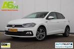 Volkswagen Polo 1.0 TSI R-Line Edition 95PK Carplay Android, Voorwielaandrijving, Met garantie (alle), Wit, Origineel Nederlands
