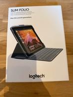 Logitech Slim Folio iPad (5e/6e gen) Toetsenbord, Computers en Software, Apple iPads, Gebruikt, 32 GB, Apple iPad, Grijs