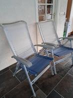 2 Dukdalf campingstoelen, Caravans en Kamperen, Kampeermeubelen, Ophalen, Zo goed als nieuw, Campingstoel