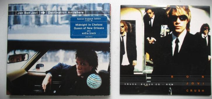 Jon Bon Jovi~Destination Anywhere~Special Digipack + Crush, Cd's en Dvd's, Cd's | Rock, Zo goed als nieuw, Poprock, Ophalen of Verzenden