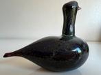 Vintage Zweeds Glazen Vogel Longneck Tingsgården Eskilstuna, Antiek en Kunst, Ophalen of Verzenden