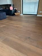 Lamelparket met massief eiken toplaag, Doe-het-zelf en Verbouw, Vloerdelen en Plavuizen, Ophalen, Vloerdelen of -planken, Zo goed als nieuw